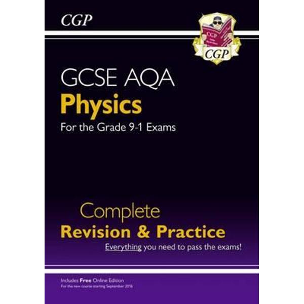 New Grade 9-1 GCSE Physics AQA Complete Revision & Practice