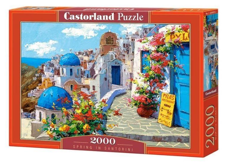Puzzle 2000. Spring in Santorini