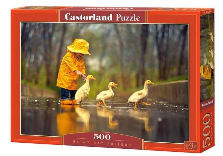 Puzzle 500 - Rainy day friends