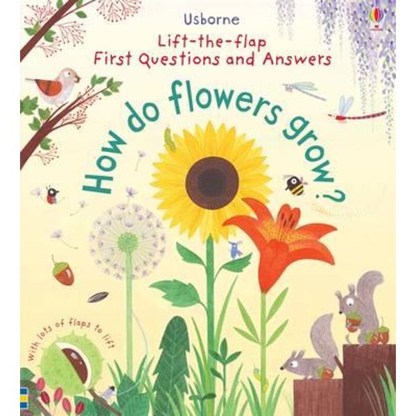Lift-The-Flap First Questions and Answers How Do Flowers Gro