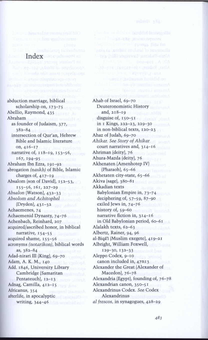 Cambridge Companion to the Hebrew Bible/Old Testament