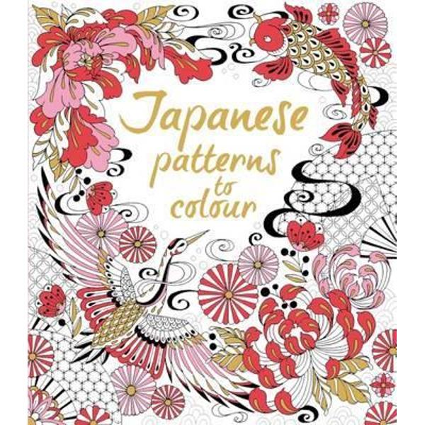 Japanese Patterns to Colour