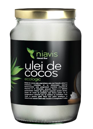 Ulei De Cocos Extra Virgin Ecologic/bio 565ml Niavis