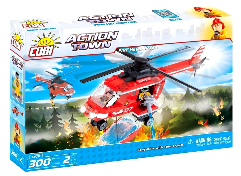 Action Town. Fire helicopter. Pompieri - Elicopter