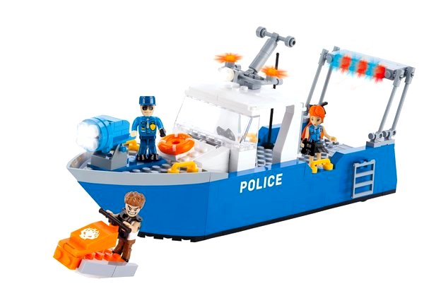 Action Town. Police patrol boat - Politia navala