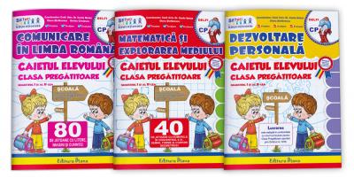 Set clasa pregatitoare (3 caiete) - Vasile Molan, Elena Stefanescu, Dorina Cristescu