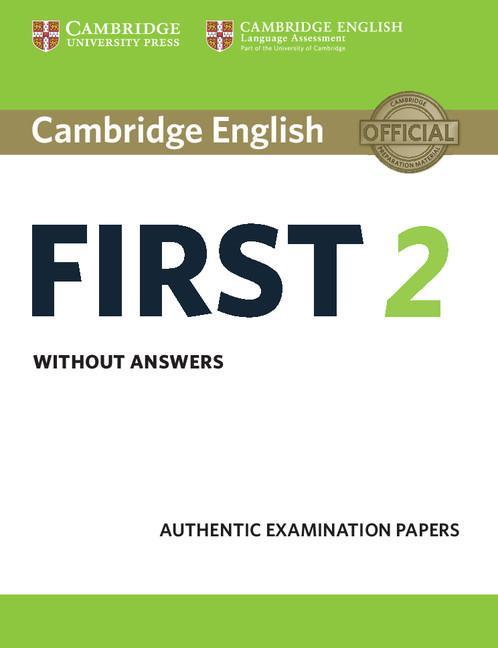 Cambridge English First 2 Student's Book Without Answers