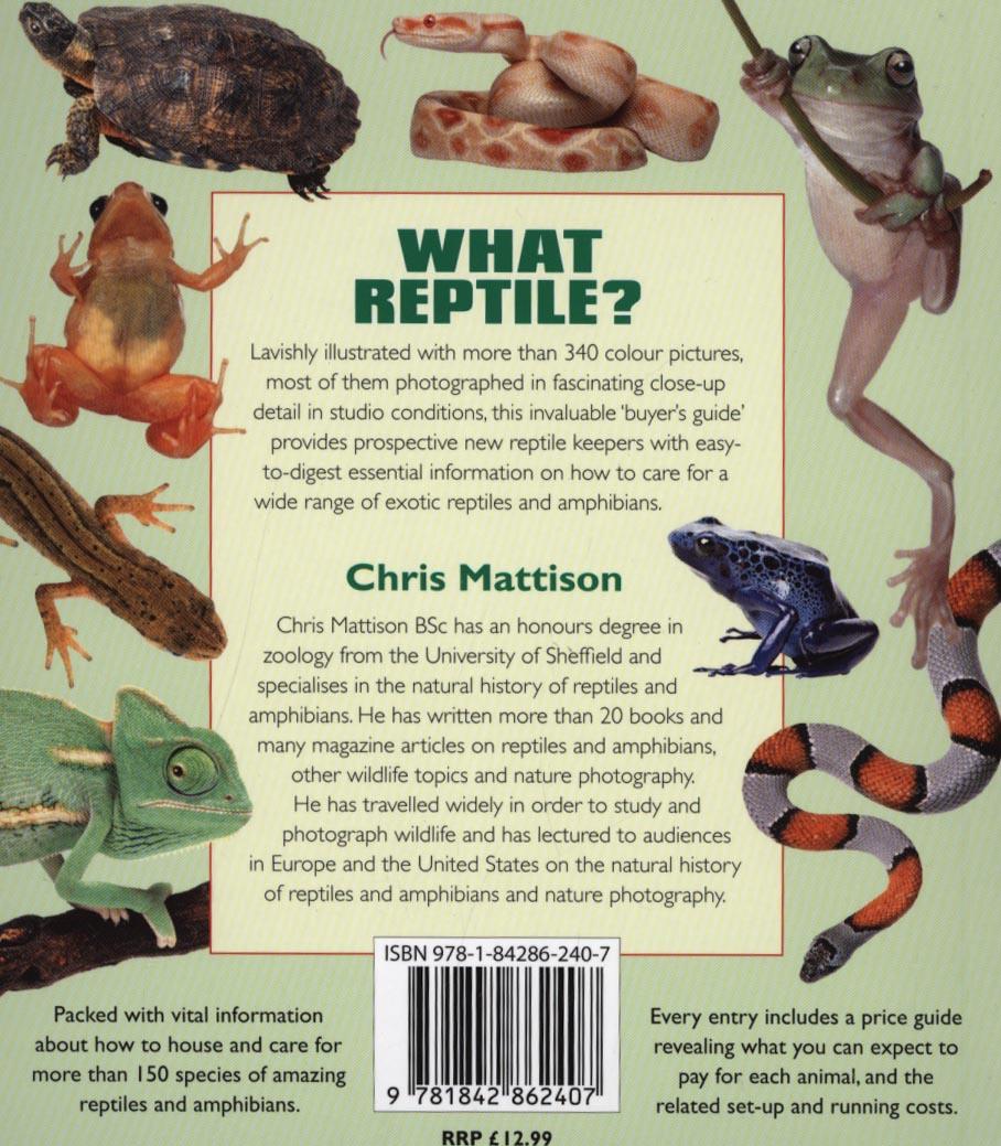 What Reptile? A Buyer's Guide