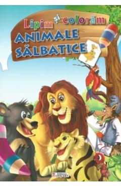 Poza produsului Lipim si coloram Animale salbatice