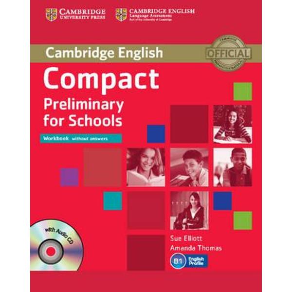 Compact Preliminary for Schools Workbook without Answers wit
