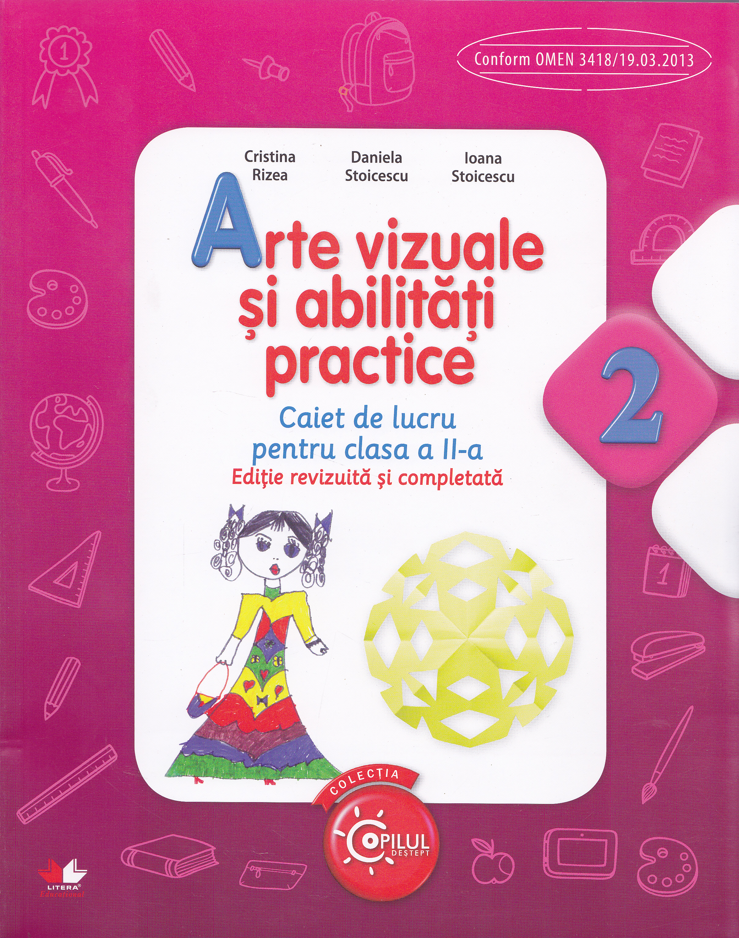 Arte vizuale si abilitati practice cls 2 caiet - Cristina Rizea (editie revizuita si completata)