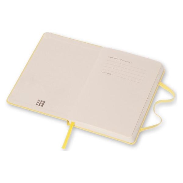 Moleskine Classic collection hard cover ruled notebook Yellow
