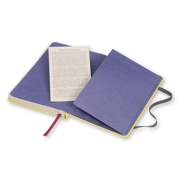 Moleskine Contrast notebook hard ruled notebook Yellow