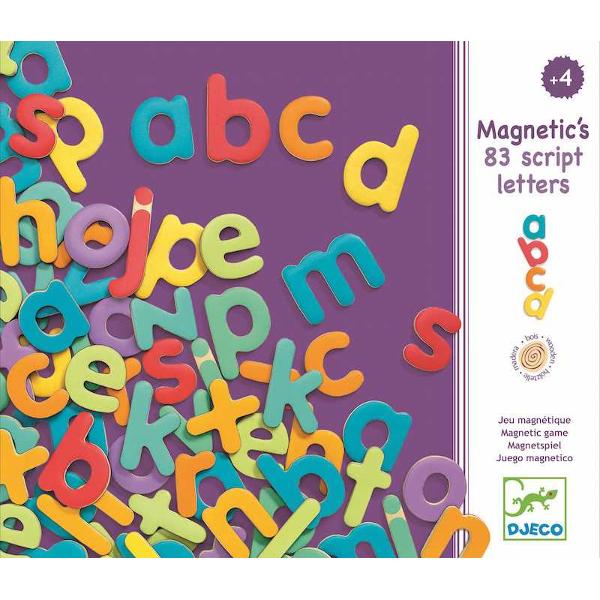 Magnetic's, 83 Script letters. Litere magnetice