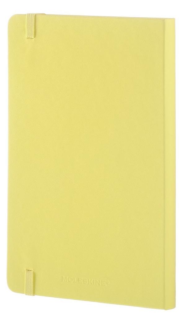 Moleskine Classic collection hard cover large plain notebook Yellow