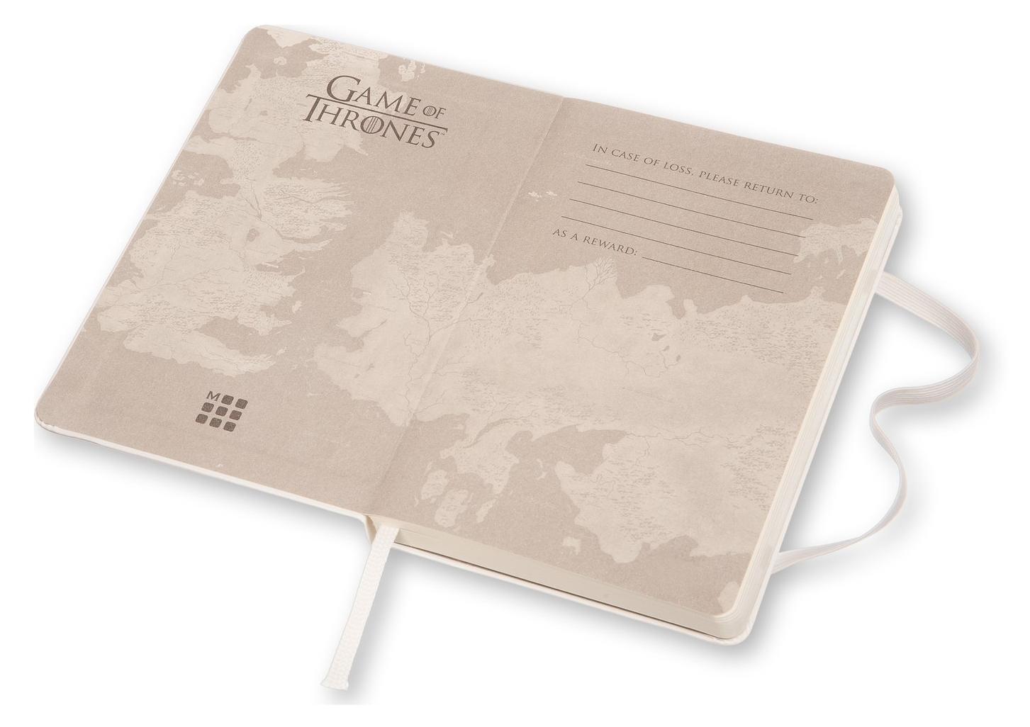Moleskine limited edition Pocket plain notebook Game of Thrones