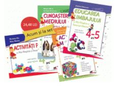 Set caiete gradinita 4-5 ani - Mihaela Mitroi (Rita-Gargarita si Greierasul Albastru)