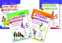 Coperta cărții 'Set caiete gradinita 4-5 ani - Alice Nichita (Rita-Gargarita si Greierasul Albastru)'