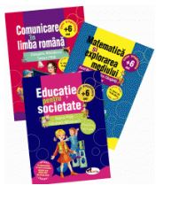 Set 3 caiete: Comunicare in limba romana; Matematica si explorarea mediului; Educatia pentru societate - Clasa pregatitoare