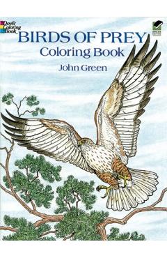 Birds of Prey Coloring Book