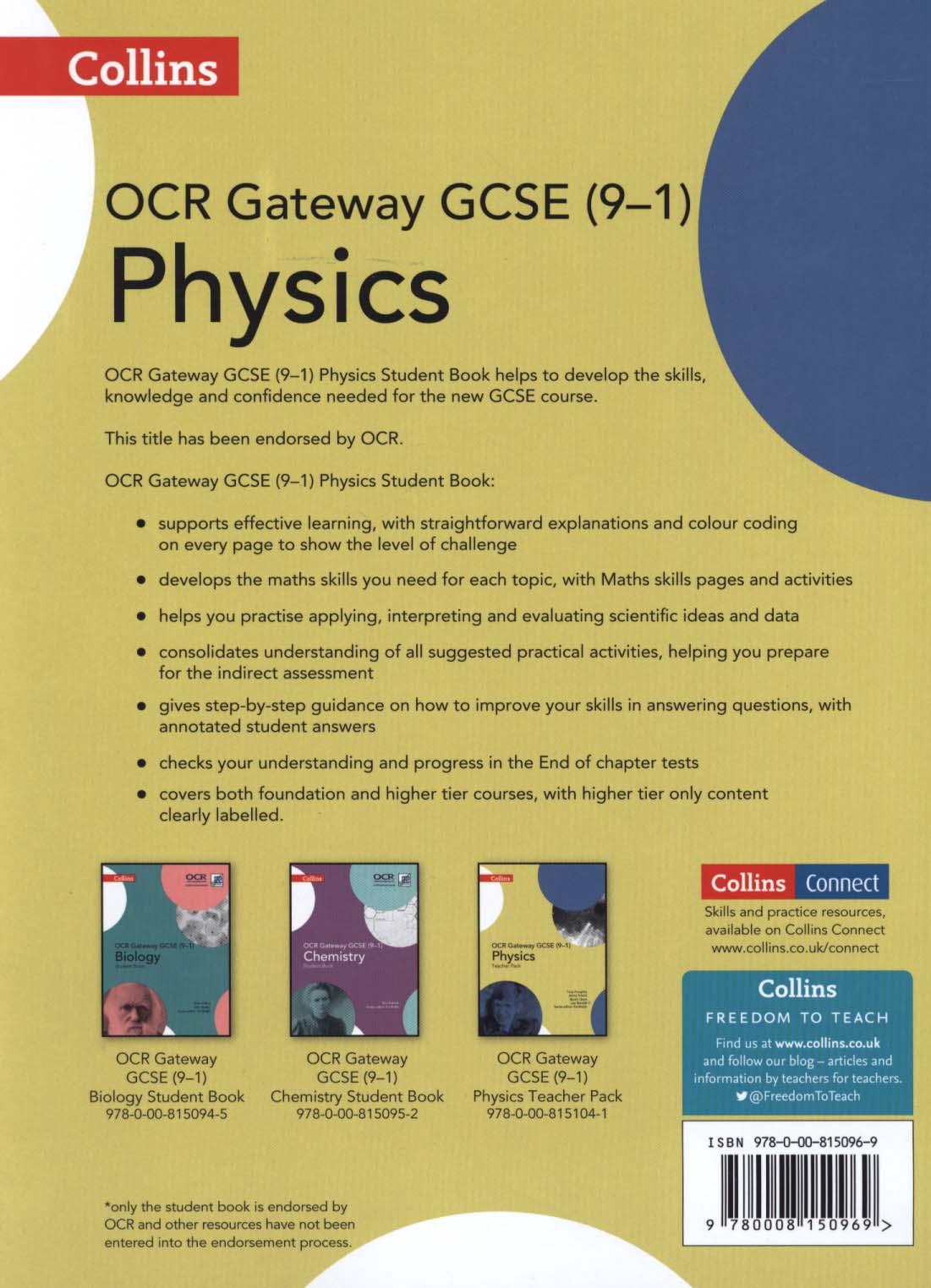 OCR Gateway GCSE Physics 9-1 Student Book