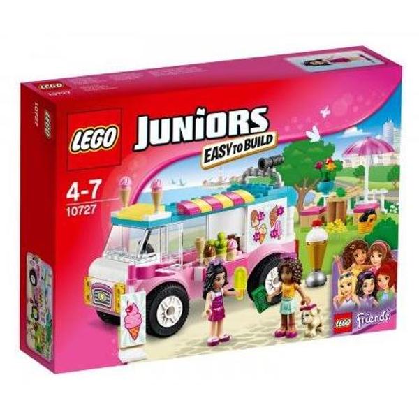 Lego Juniors: Furgoneta cu inghetata a Emmei 4-7 ani