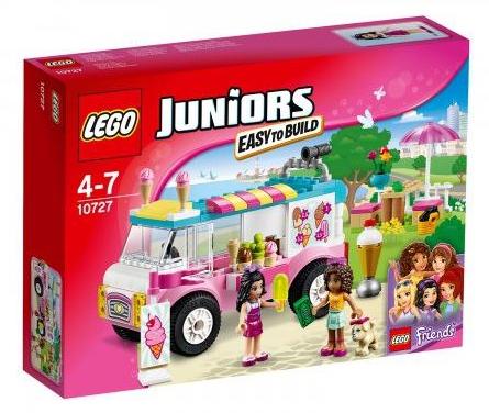 Lego Juniors: Furgoneta cu inghetata a Emmei 4-7 ani
