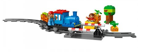 Lego Duplo: Tren impins 2-5 ani
