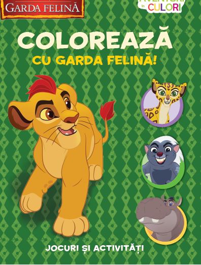 Disney Garda felina - Coloreaza cu Garda Felina! Jocuri si activitati