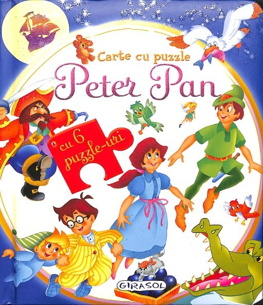 Peter Pan. Carte cu puzzle