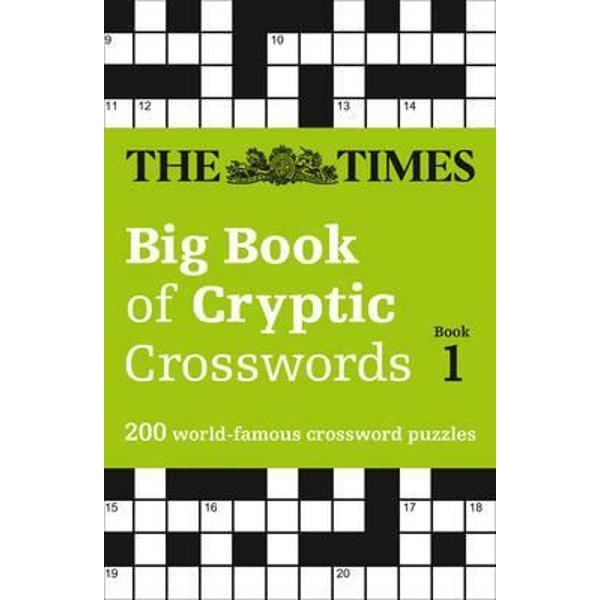 Times Big Book of Cryptic Crosswords Book 1