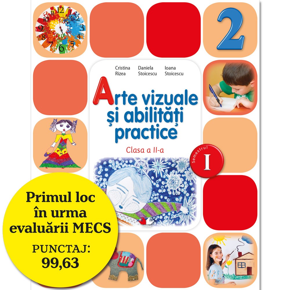 Arte vizuale si abilitati practice cls 2 sem.1 + CD - Cristina Rizea, Daniela Stoicescu