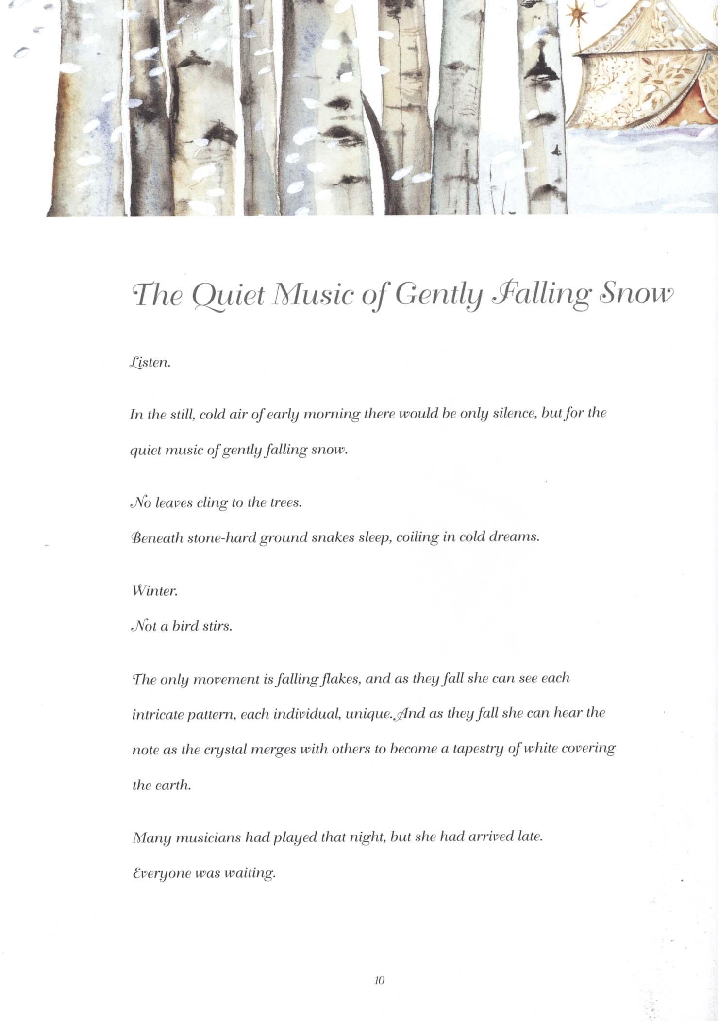 Quiet Music of Gently Falling Snow
