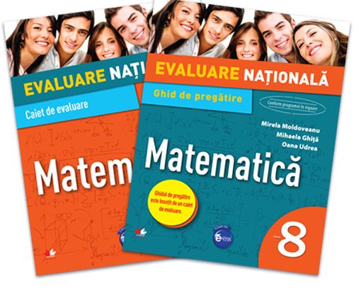 Evaluare nationala Matematica cls 8  - Mirela Moldoveanu