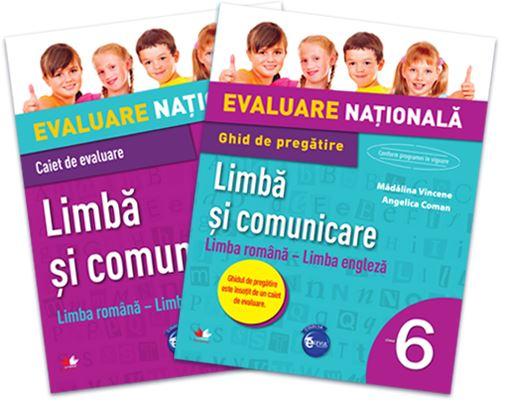 Evaluare nationala Limba si comunicare cls 6 limba romana-limba engleza - Madalina Vincene