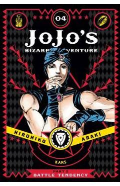 Coperta cărții 'Jojo's Bizarre Adventure: Part 2--Battle Tendency, Vol. 4'