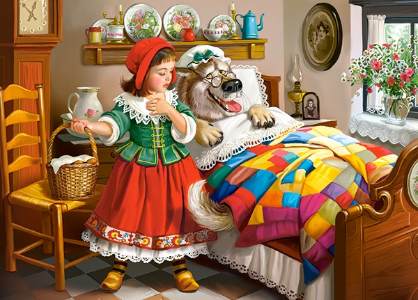 Puzzle 120 Castorland - Little Red Riding Hood