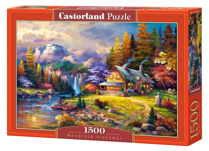 Puzzle 1500 Castorland - Mountain Hideaway