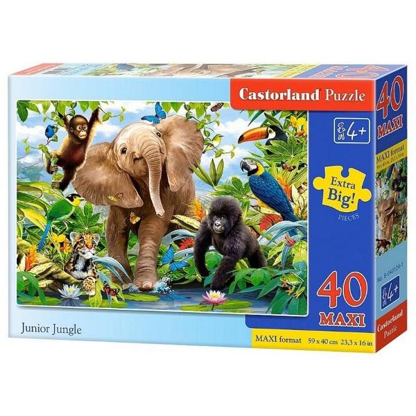 Puzzle 40 Maxi - Junior jungle