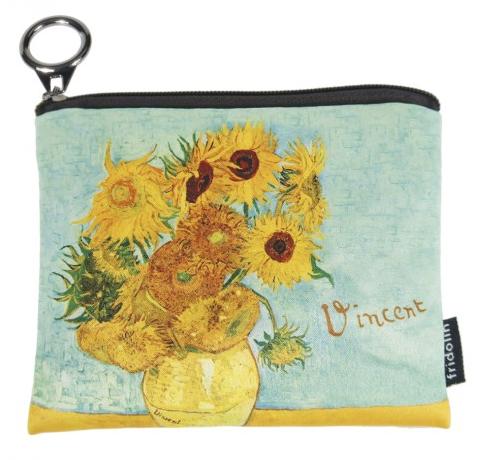 Portmoneu textil: Floarea soarelui. Van Gogh