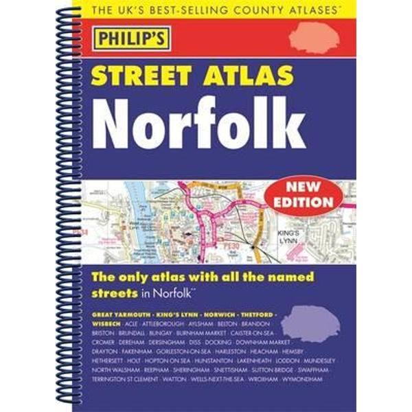 Philip's Street Atlas Norfolk