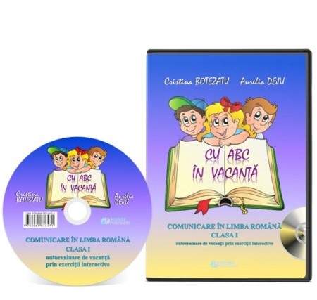 CD. Cu ABC in vacanta. Comunicare in limba romana cls 1 - Cristina Botezatu