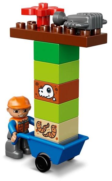 Lego Duplo - Incarcator-excavator 2-5 Ani (10811)