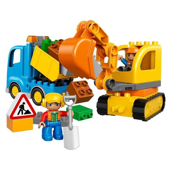 Lego Duplo: Camion si excavator pe senile 2-5 Ani ()