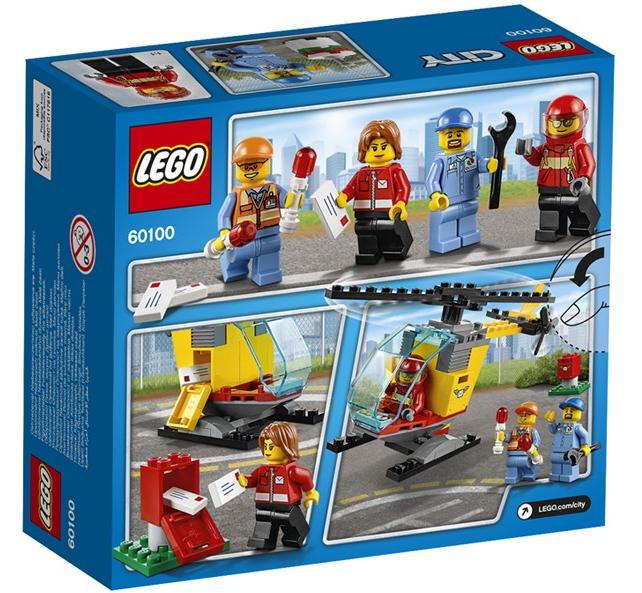 Lego City: Set pentru incepatori - Aeroport 5-12 Ani (60100)