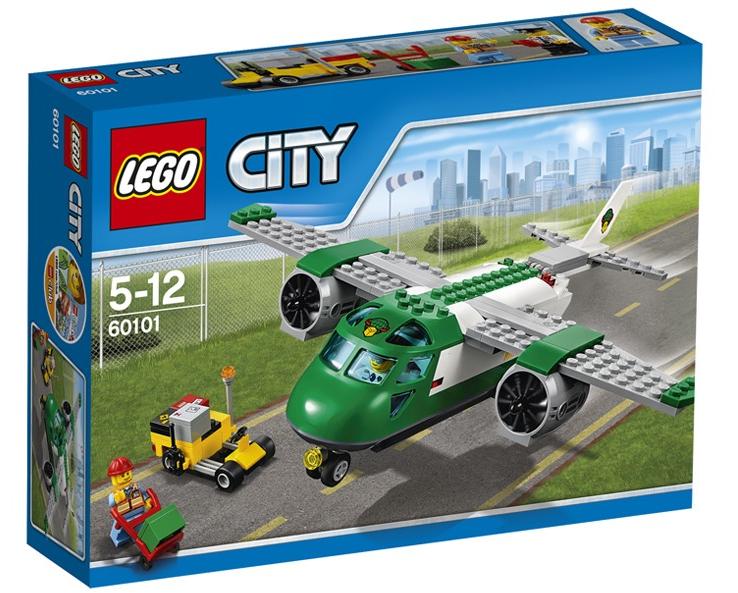 Lego City: Avion de marfa pe aeroport 5-12 Ani (60101)