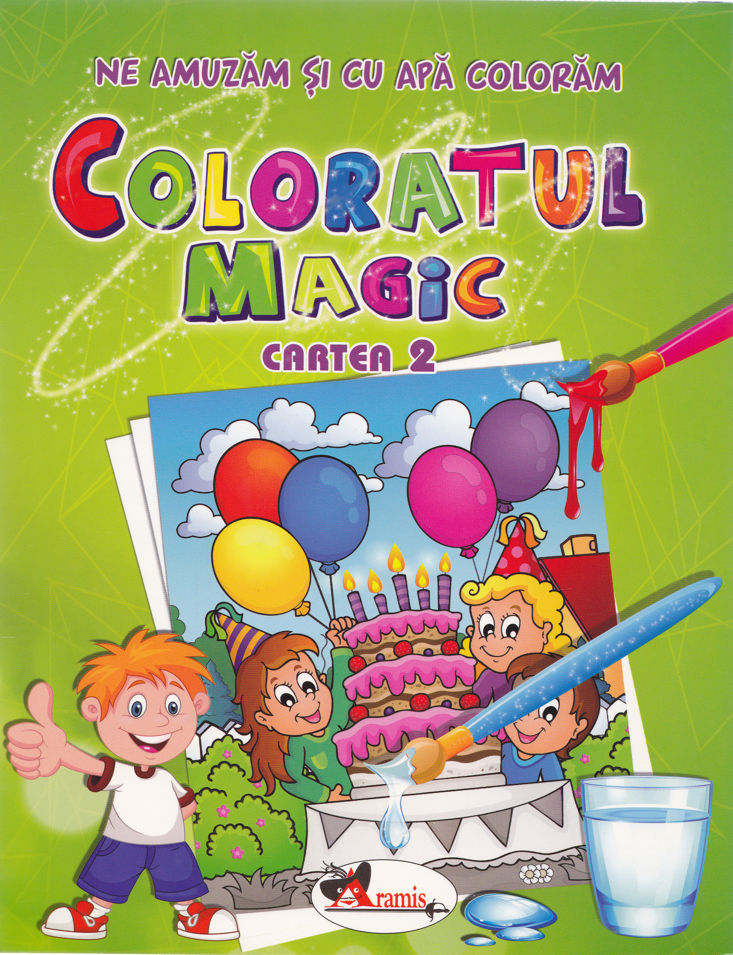 Coloratul magic cartea 2 - Ne amuzam si cu apa coloram