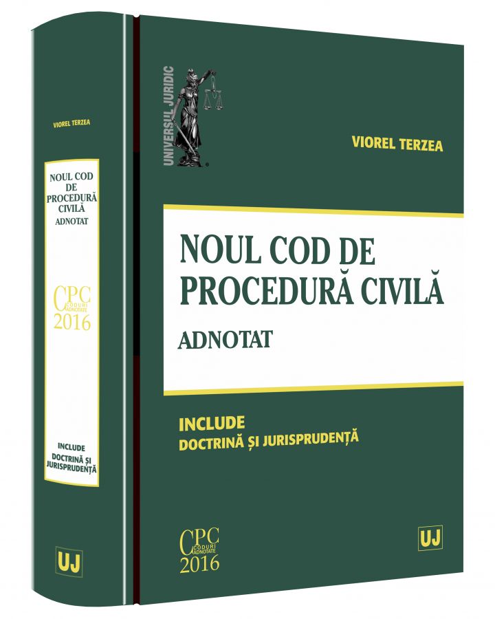 Noul Cod de procedura civila. Adnotat. Ed. 2016 - Viorel Terzea