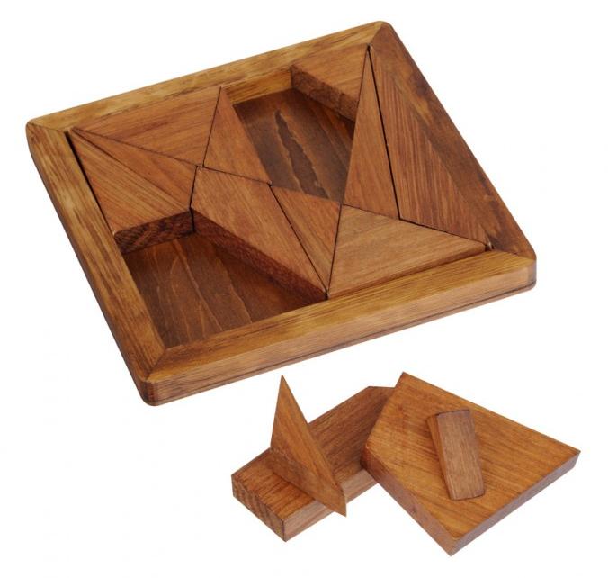 Great minds - Archimedes tangram puzzle - Tangramul lui Arhimede