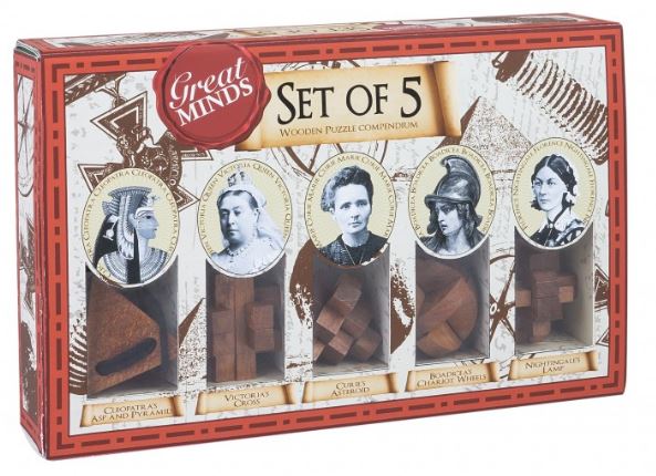 Great Minds - Set of 5 Women (Puzzle mecanic)
